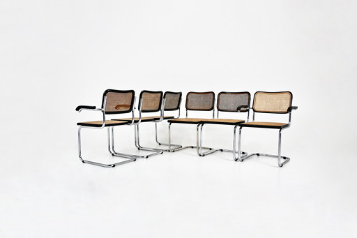 Esszimmerstühle Style B32 von Marcel Breuer, 6-teilig