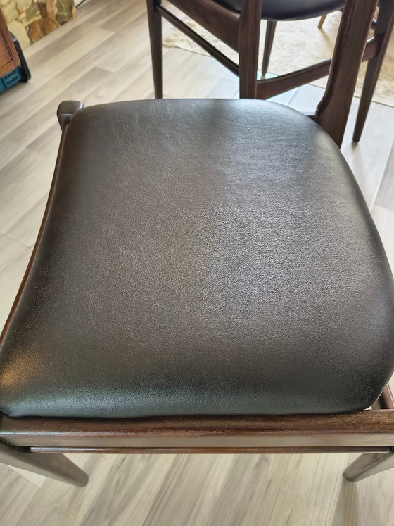 Image 1 of 2 Vintage Deense Design Stoelen – Jaren 60 Mid-Century