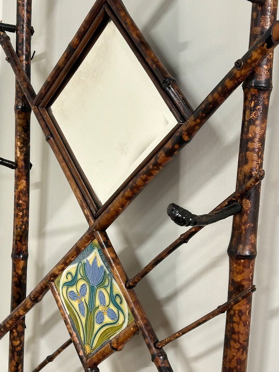 Appendiabiti & Portaombrelli Art Nouveau Bambù Circa 1890 – Ceramic (photo 8 of 12)