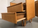 Comodini Pastoe serie Birch Cees Braakman anni '50/'60