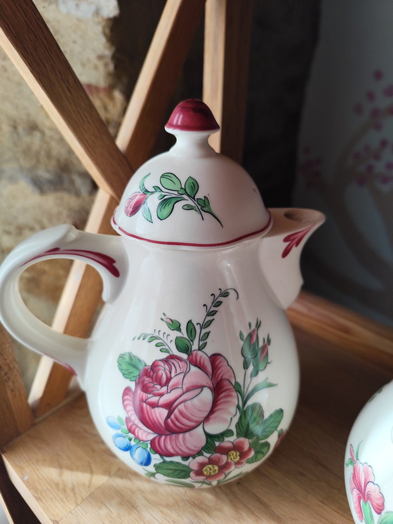 Image 1 of Vintage Villeroy & Boch "Colmar" porseleinen kannen – Set van 2 – Gemaakt in Duitsland
