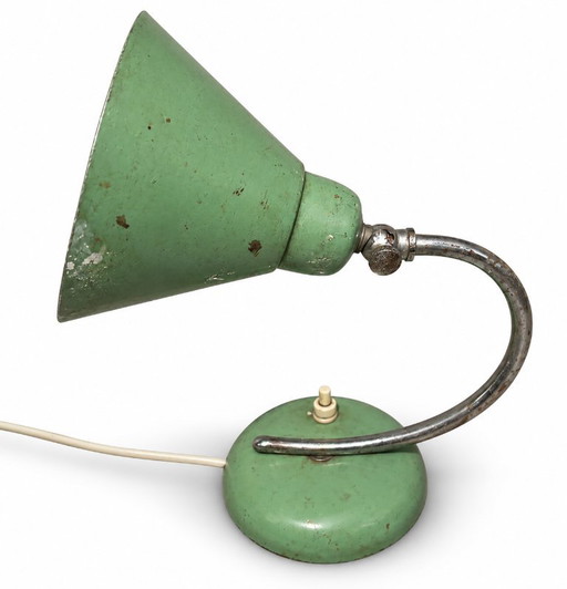 1960s Industrial Style Table Lamp – tafellampen, Metal (photo 2 of 6)