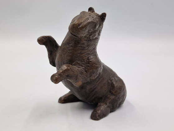 Image 1 of Kleine Bronzeskulptur eines Pferdes, Arthur Spronken?