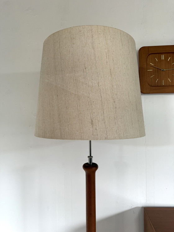 Image 1 of Vintage teak floor lamp, Domus ‘80