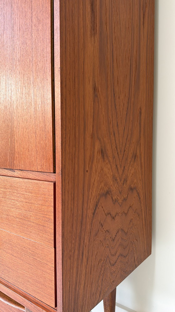 Image 1 of Vintage teak wooden high board