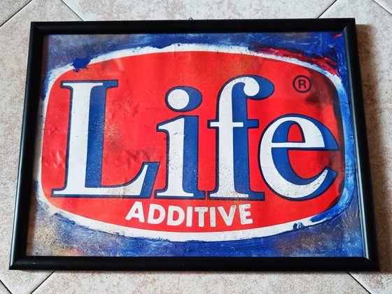 Ingelijst kunstwerk "Life ADDITIVE", Schilderijen & Tekeningen, Hout, Anders, Rood, Pop Art (foto 4 van 9)
