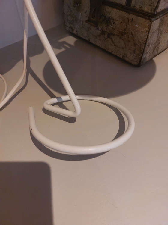 Image 1 of Lampada da scrivania/tavolo WOJA Uithoorn – metallo bianco – anni '70/'80