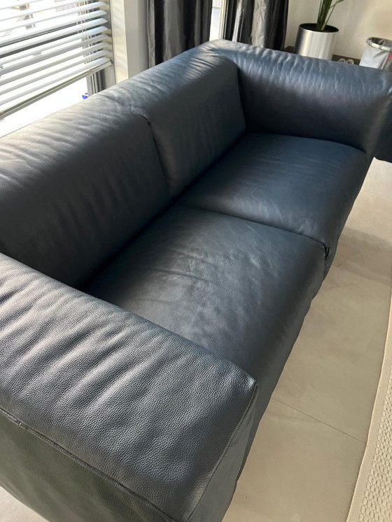 Etichetta Gerard vd Berg Bommel Poltrone 2x + Divano 2x – Label, Leather, Metal (photo 10 of 10)