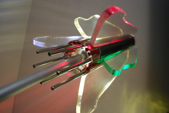 Image 1 of Space-Age Rocket Lamp