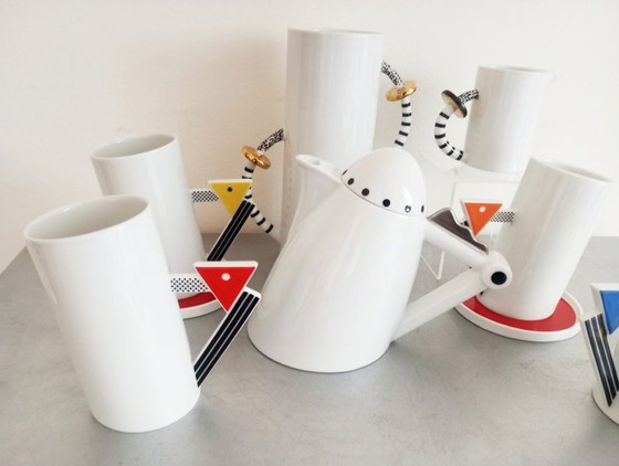 Image 1 of Cattany design postmodern/pop art 9-piece set 1980s