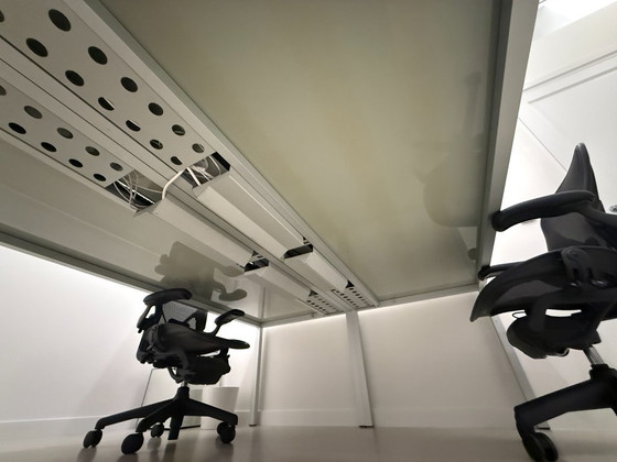 Image 1 of MDF Italia LIM 220x90 ceramic/aluminium cable tray