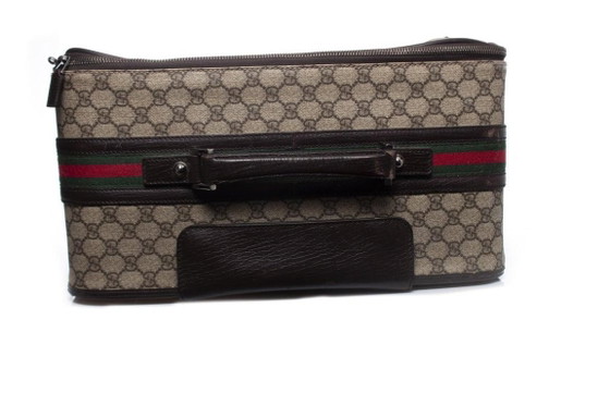 Image 1 of Gucci, GG-Canvas-Koffer in Braun