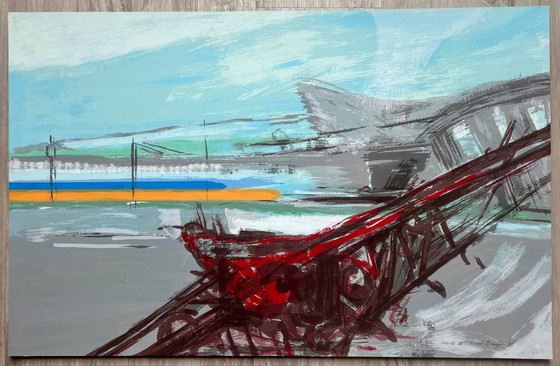 Image 1 of Zeefdruk Bert Bruijn