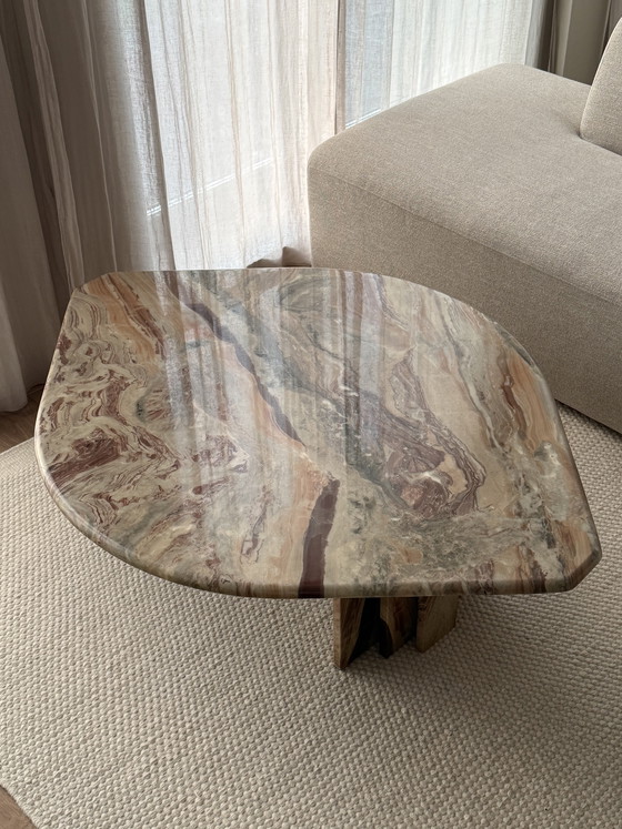 Image 1 of Vintage marble coffee table