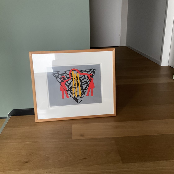 Image 1 of Zeefdruk juego 1 de Adrie Arendsman