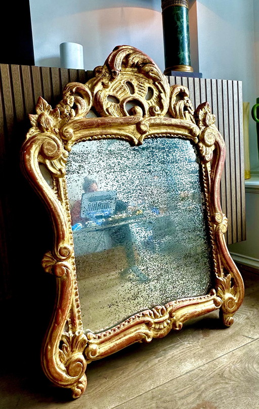 Mirror Baroc Rococo imitation 18th century