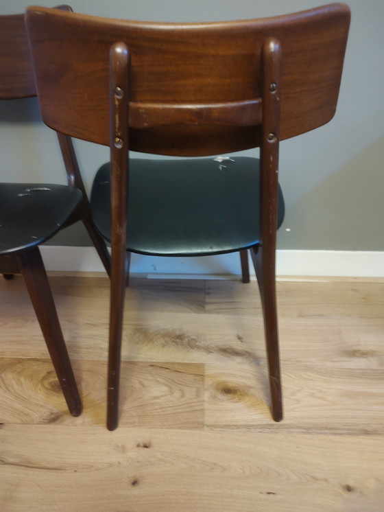 Image 1 of 2x sedie per sala da pranzo Louis van Teeffelen Topform