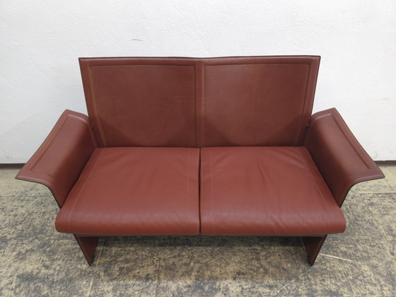 Matteo Grassi Korium two-seater designer sofa, leather sofa, couch – 2 seaters (photo 13 of 15)