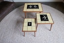 vintage 1950s mimiset - tiles with fish