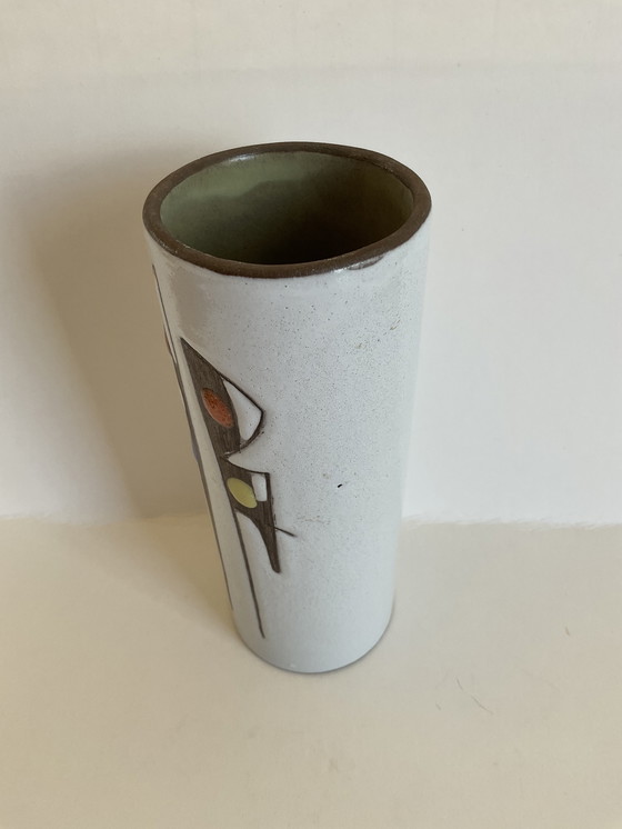 Image 1 of Vase Boonstra 60s with Stylized Animal Figures