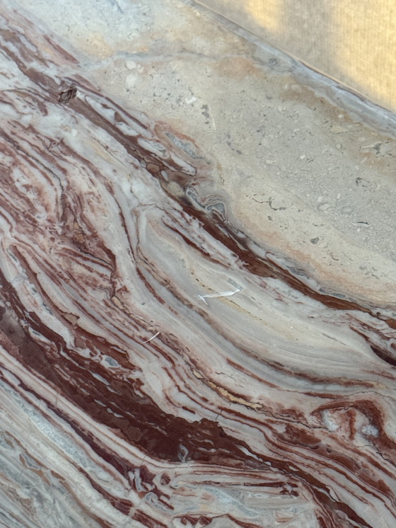 Image 1 of Vintage marmeren salontafel, Italië 1970