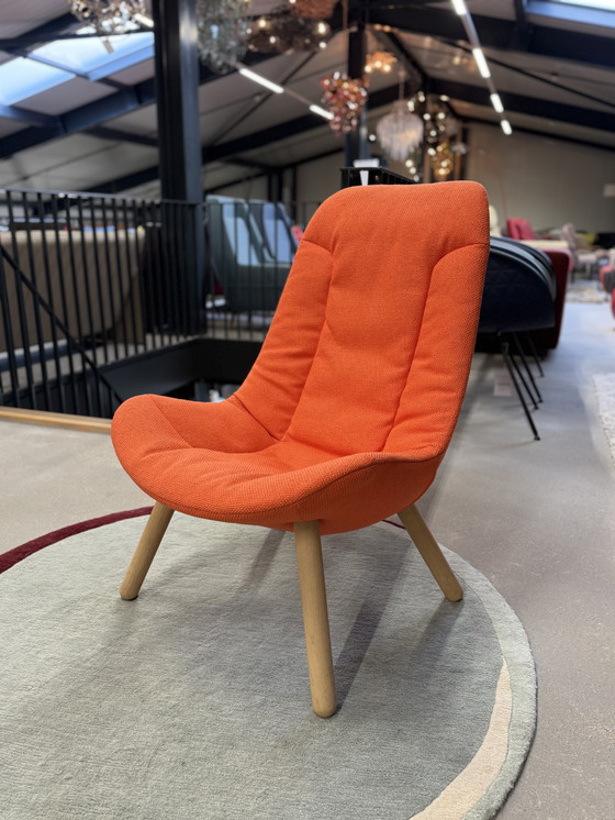 Image 1 of Gelderland 7405 Fauteuil Oranje Bolster Stof