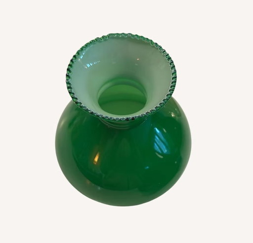 Green Opaline Lampshade