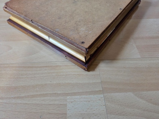 Zwei Landschaftsgemälde in goldenem Rahmen, Gemälde & Zeichnungen, Holz, Andere, Mehrfarbig, Klassiek (Foto 15 von 15)