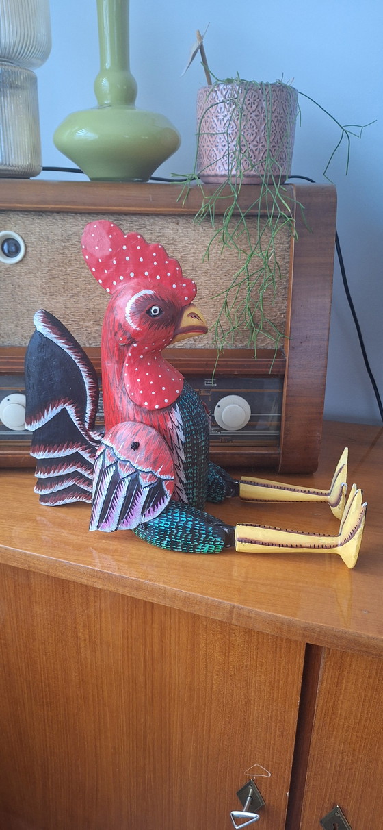 Image 1 of Folk art shelf sitter haan
