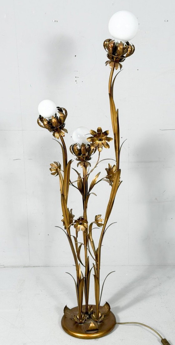 Image 1 of Lámpara de pie de Hans Kögl, Hollywood Regency, años 70.