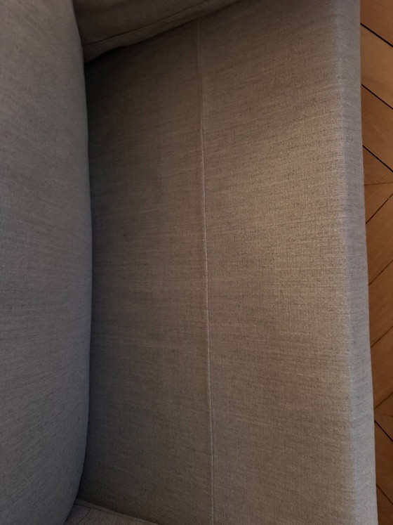 Light grey fabric three-seater sofa, De Padova, 3-5 seaters, Textile, Modern (photo 5 of 6)