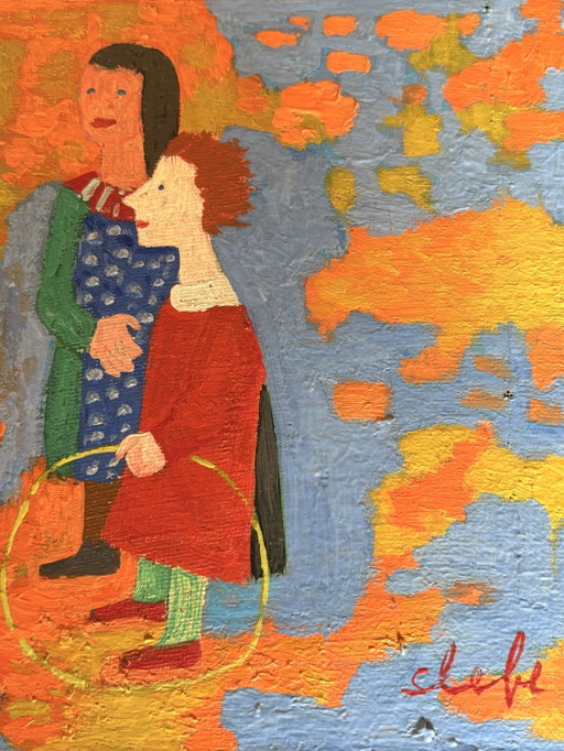Ferry Slebe, «El carrusel», Escuela de Nueva La Haya, 1959