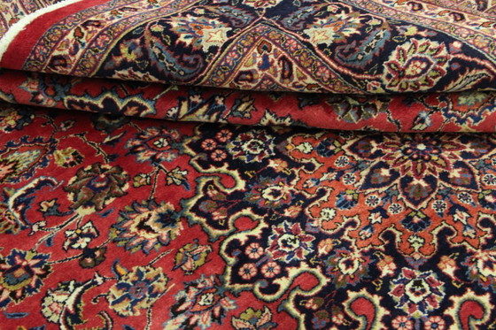 Image 1 of Original Perserteppich Keschan,Kashan Rot 332 x 250 cm Top Zustand Klassik Alt