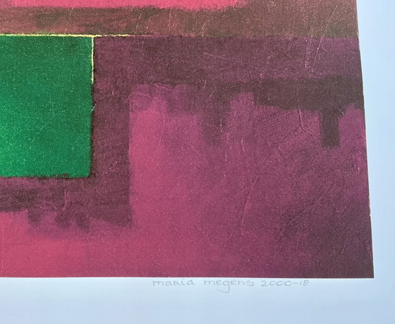 Image 1 of Maria Megens - 2 sérigraphies à feuilles mobiles