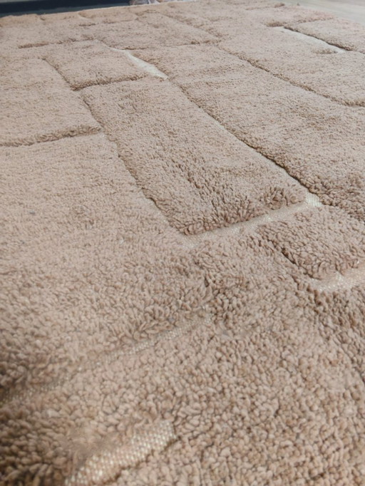 Berber carpet flood rug new wool 200 cm x 300 cm Moroccan