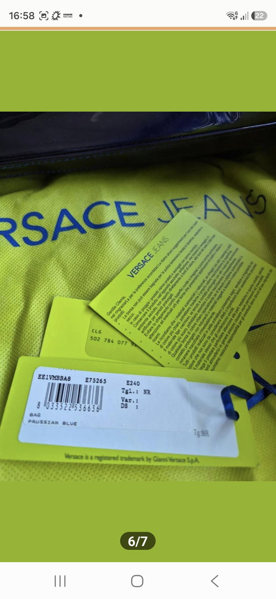 Image 1 of Original Versace Jeans bag