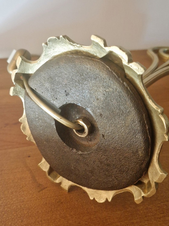 Image 1 of Lampada in bronzo in stile Art Nouveau firmata Müller Frères