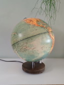 Lampe globe Columbus Duplex vintage, Paul Oestergaard, années 1980
