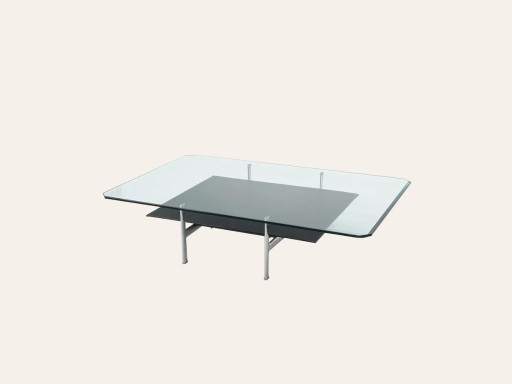 B&B Italia Diesis Coffee Table – Glass | Antonio Citterio
