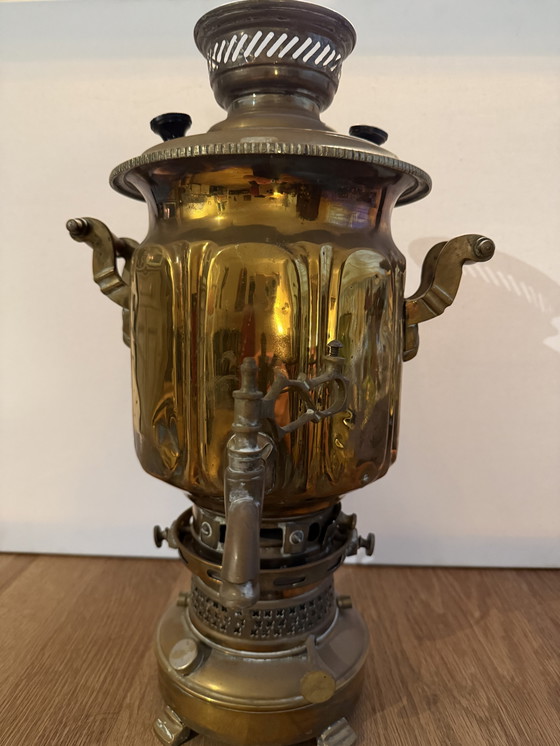 Image 1 of Antieke Koperen Samovar (Petróleo)