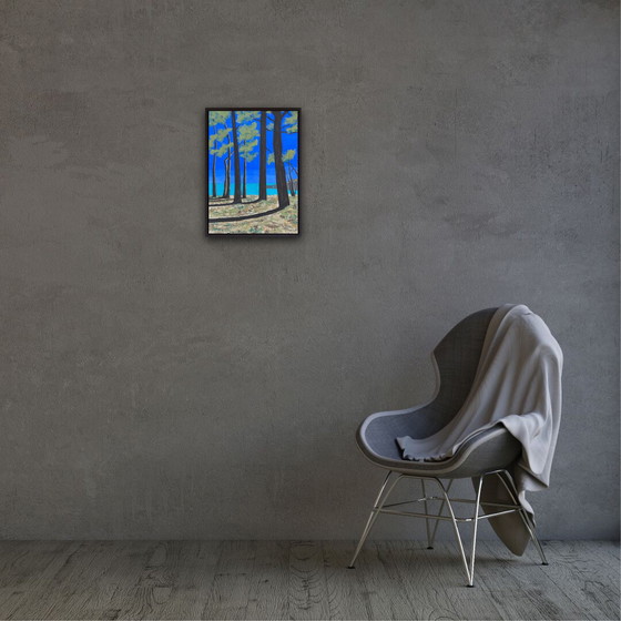 Image 1 of Gouache op papier, 40x30 cm.