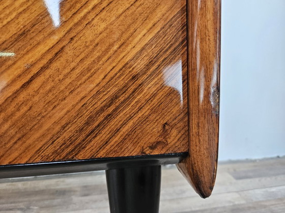 Image 1 of Commode en acajou du Mid Century des années 1950 avec miroir