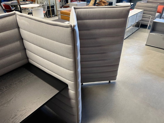 Image 1 of Bureau acoustique Vitra en alcôve avec parois acoustiques
