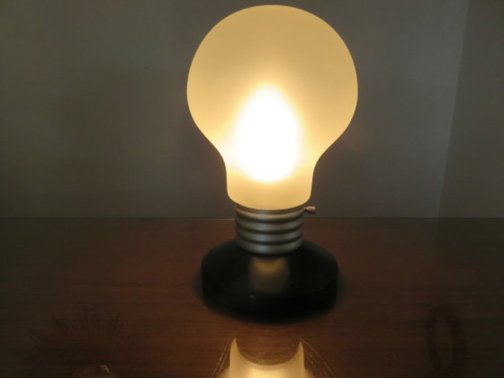 Lampada a bulbo Ikea "blinda" stile Ingo Maurer, 1990 – Lampade da tavolo, Vetro (photo 2 of 8)