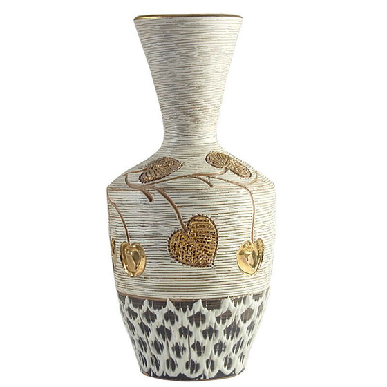 Image 1 of Italian vintage Sgraffito vase by Fratelli Fanciullacci, 1960s