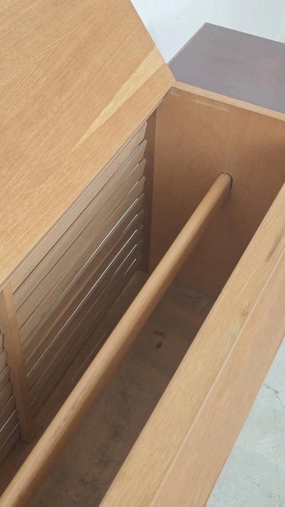 Storage chest for blankets or toys bar by Dyha Czech Republic 60, Storage cabinet, Wood, Mid Century Modern (photo 11 of 40)