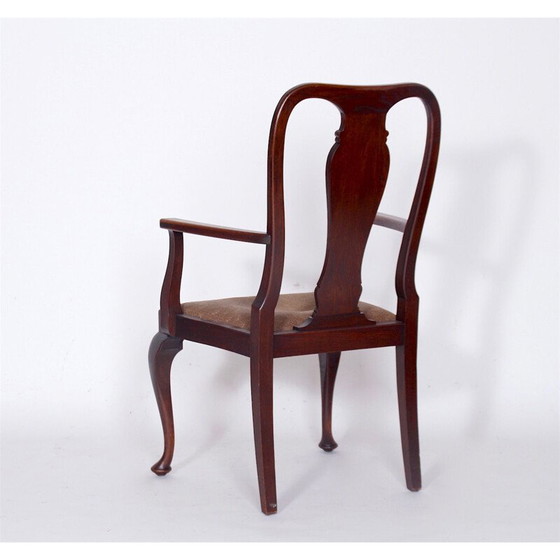 Image 1 of Vintage wooden armchair, Czechoslovakia 1920