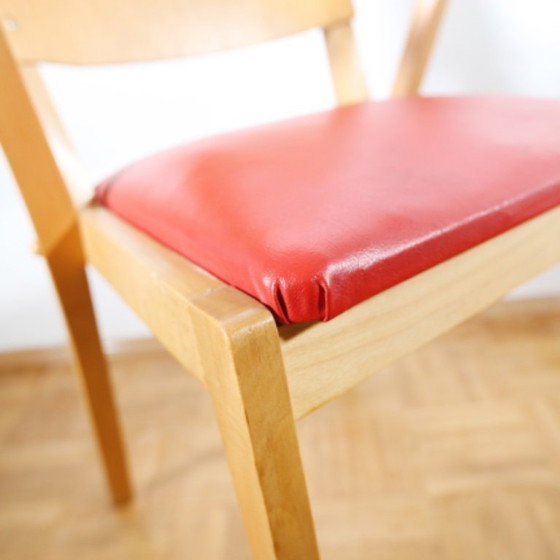 Image 1 of ❤️Seminarvoorzitter Hellerau Cultureel Meubel Selman Selmanagić GDR Midcentury Bauhaus