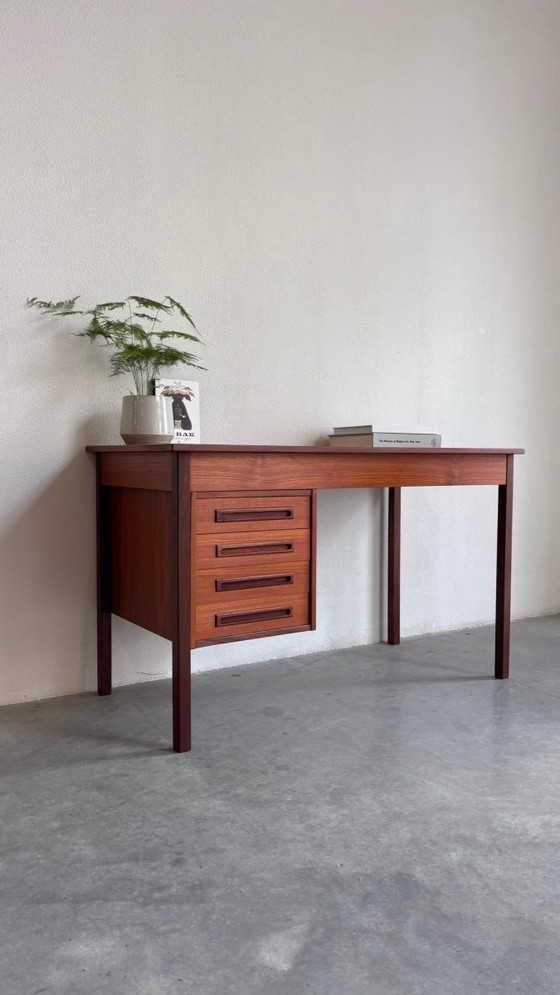 Image 1 of Deens vintage bureau teak 