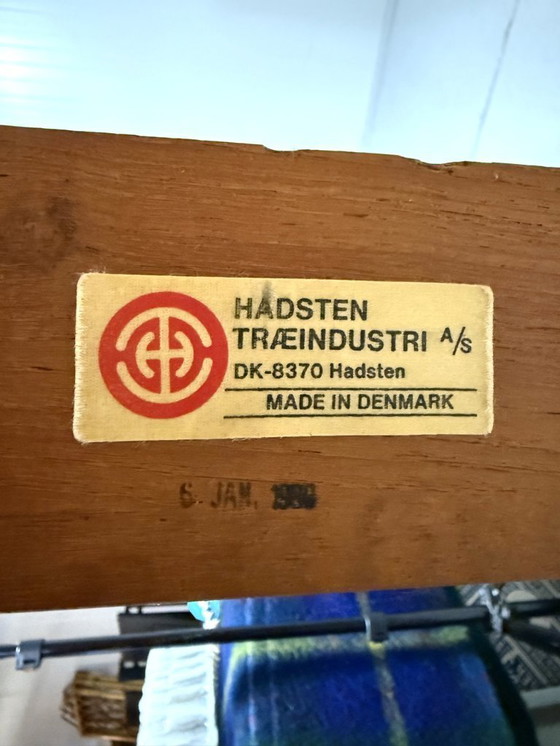 Image 1 of Escritorio de teca de Andreas Hansen para Hadsten Træindustri, Dinamarca 1980